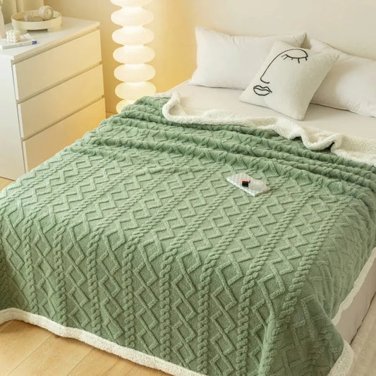 wool knit blanky