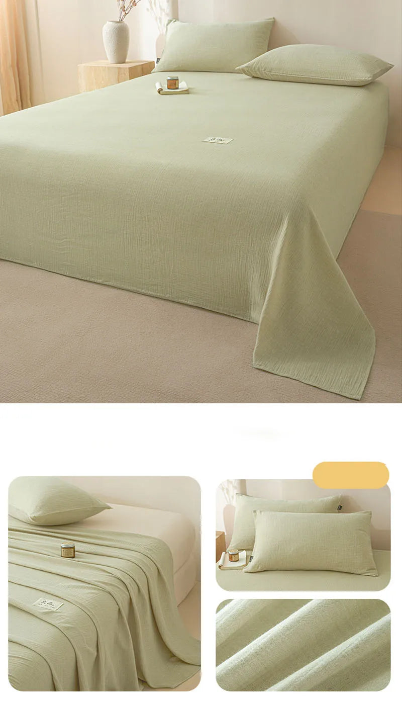 pure cotton bedsheet