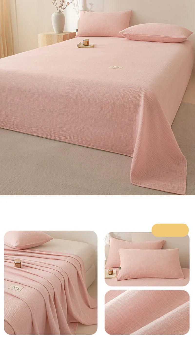 pure cotton bedsheet