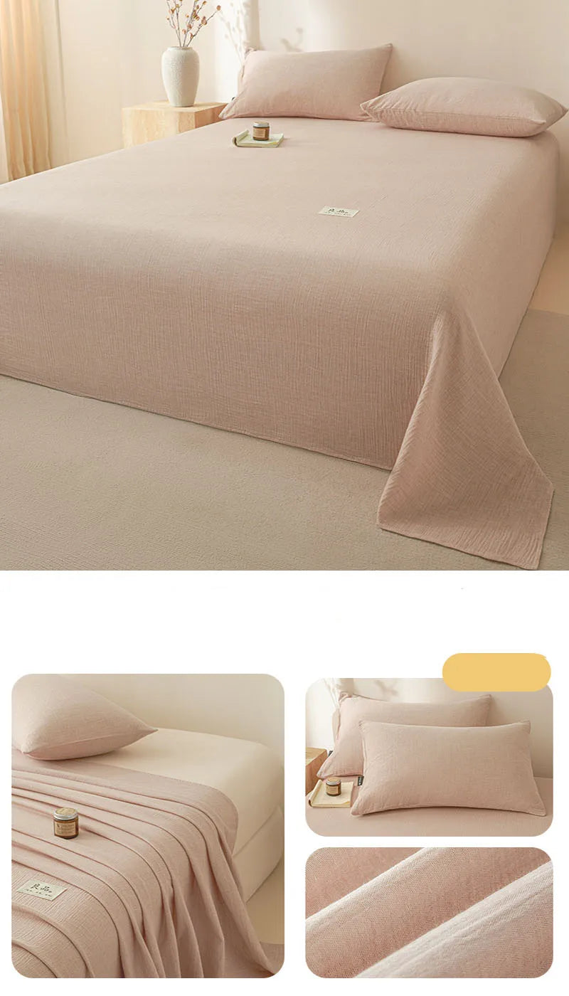 pure cotton bedsheet