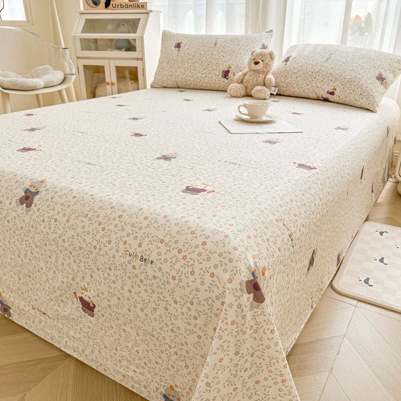 floral bed sheets