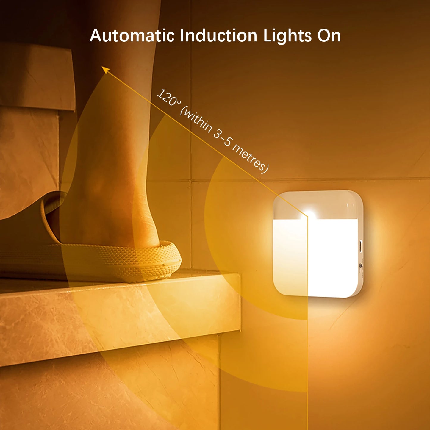 wireless motion sensing night light