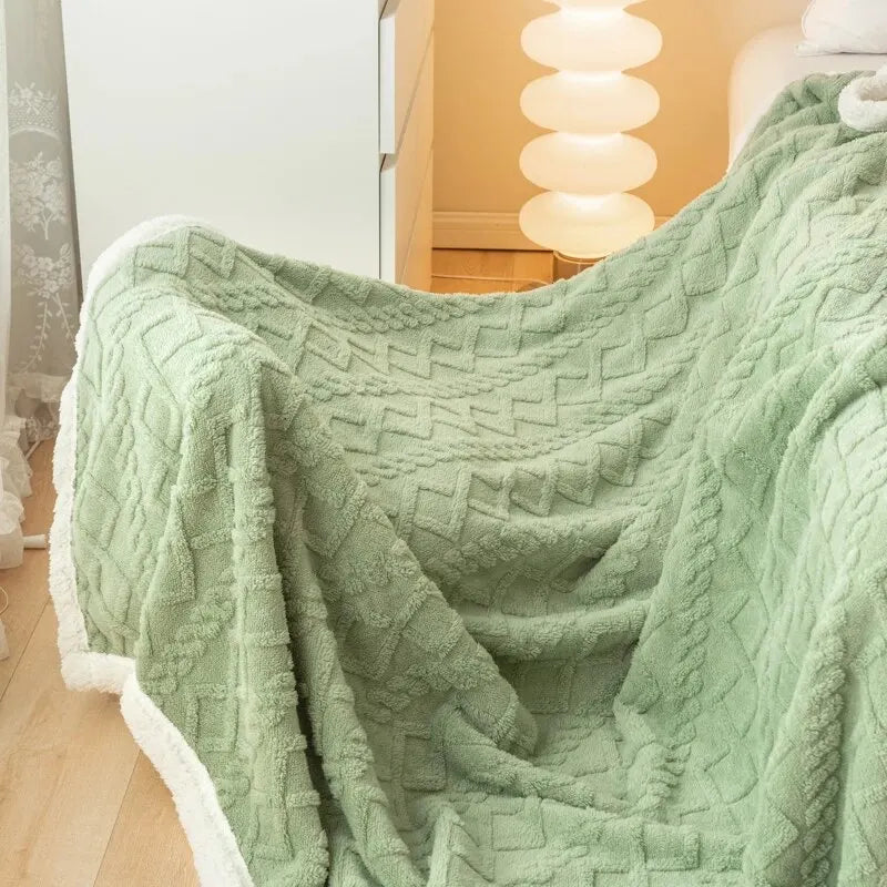 wool knit blanky