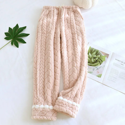 pink knit PJs