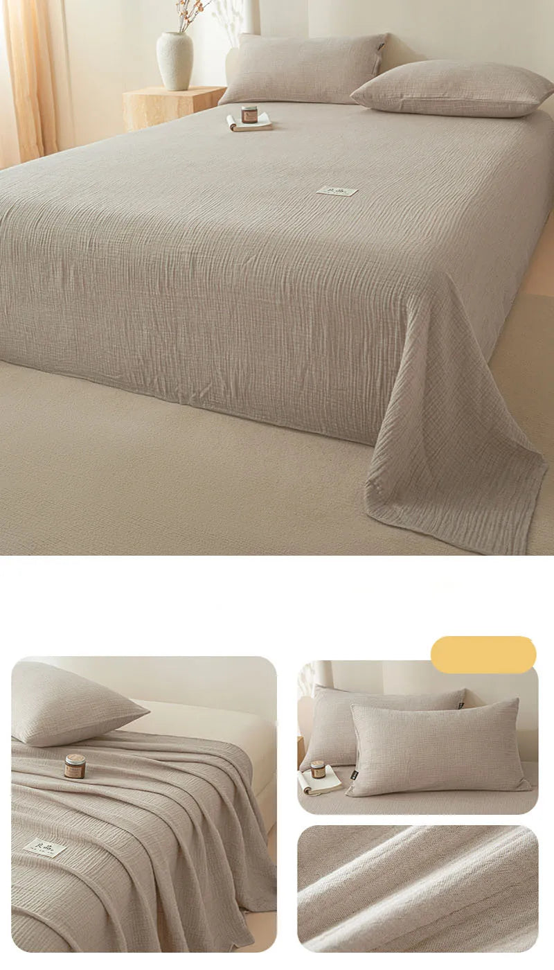pure cotton bedsheet