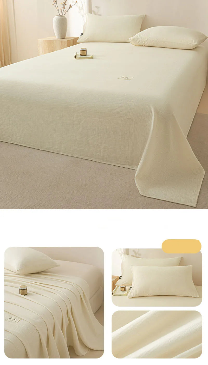 pure cotton bedsheet
