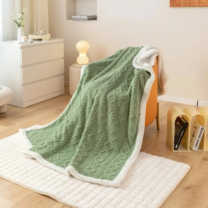 wool knit blanky