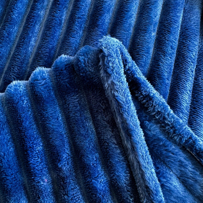 sea blue thickened blanky