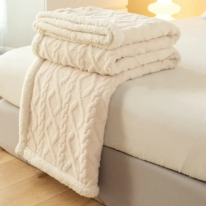 wool knit blanky