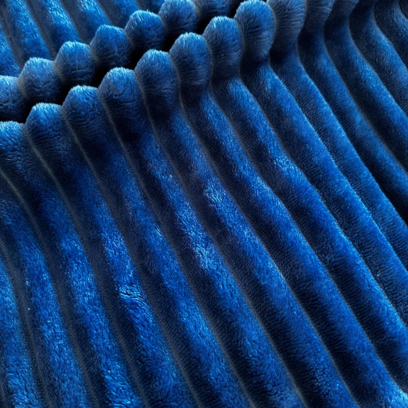 sea blue thickened blanky