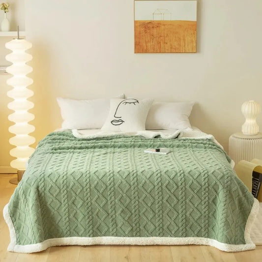 wool knit blanky
