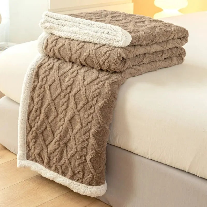 wool knit blanky