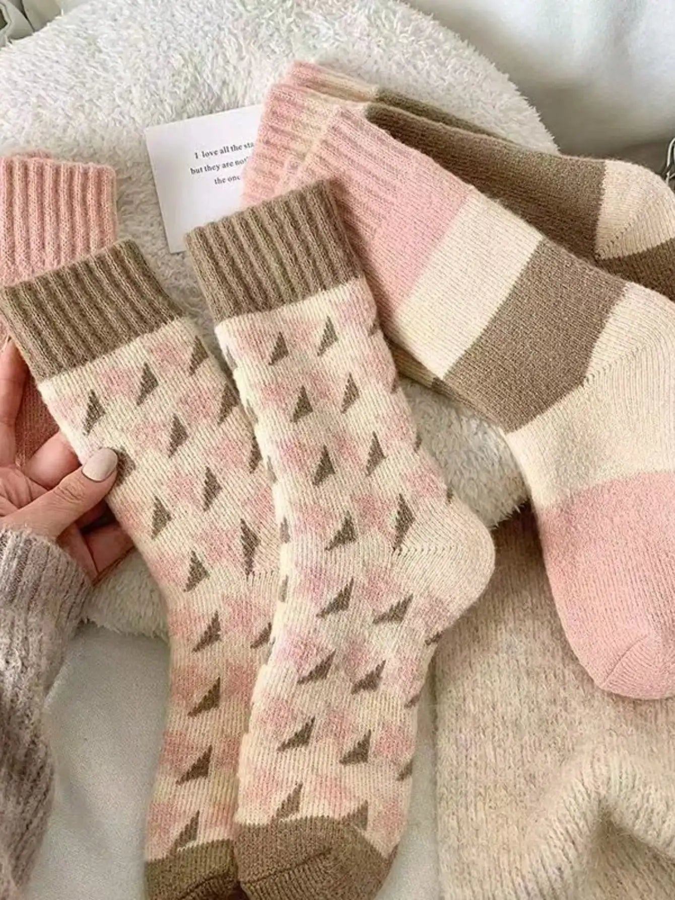 warm autumn socks