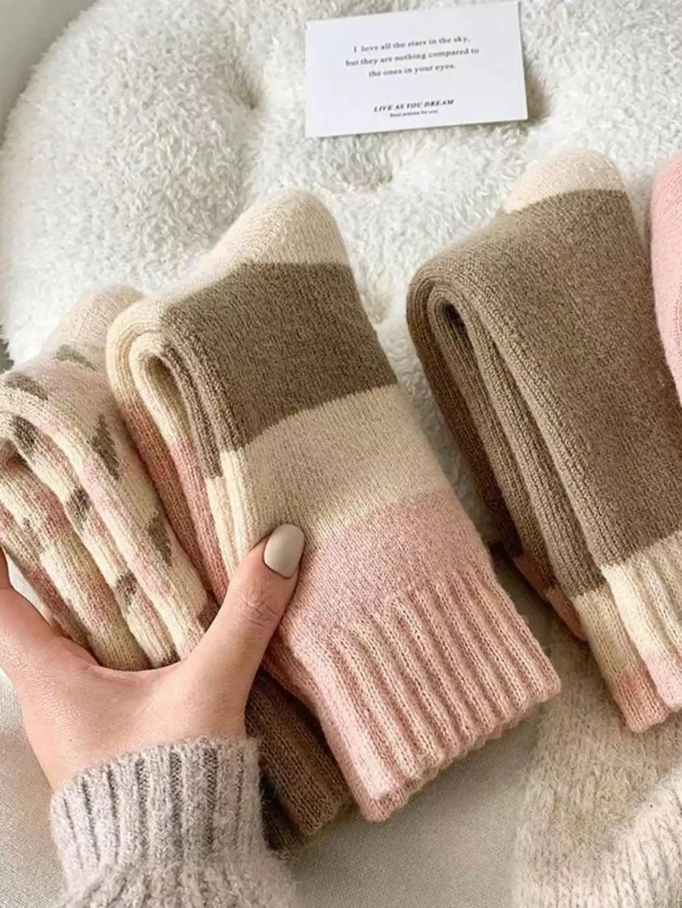 warm autumn socks