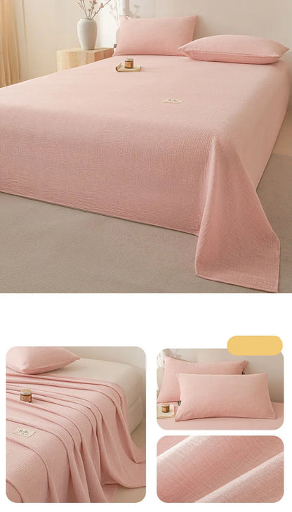 pure cotton bedsheet