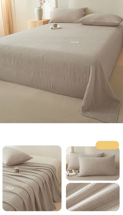 pure cotton bedsheet