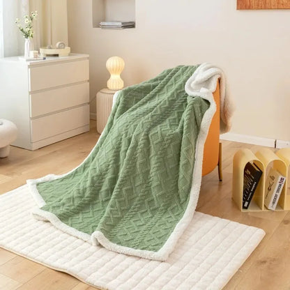 wool knit blanky